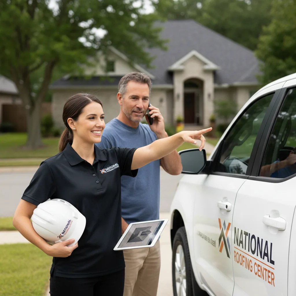 National Roofing Center customer support in Colonial Beach